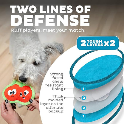Outward Hound Tough Skinz Durable Squeaky Dog Toy - Image 2