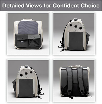 Pet Carrier Backpack for Cats & Dogs up to 22 LBS – Airline Approved Cat - Image 6