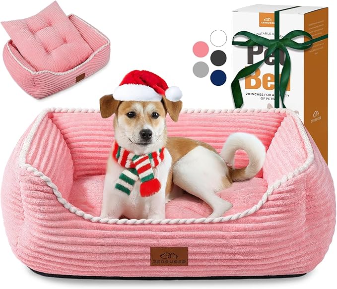 Orthopedic Dog Bed for Large Dogs, Dog Sofa Beds Supportive Foam Pet Couch Bed by Zerbuger