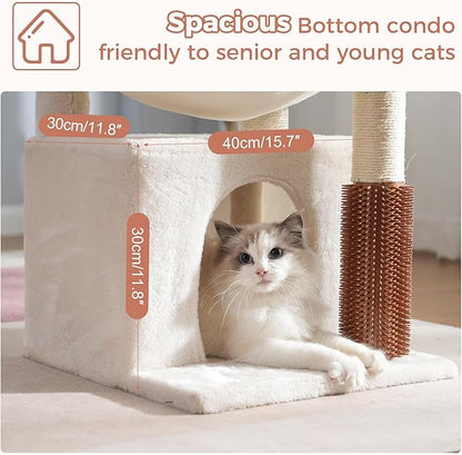 Cat Tree 32 Inches Small Cat Tree - Image 3