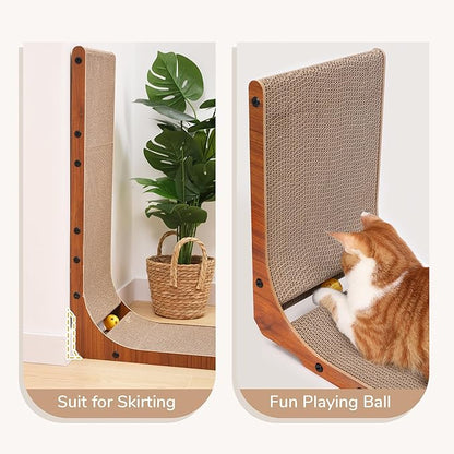 FUKUMARU Cat Scratcher, 26.8 Inch Cat Scratch Pad - Image 6