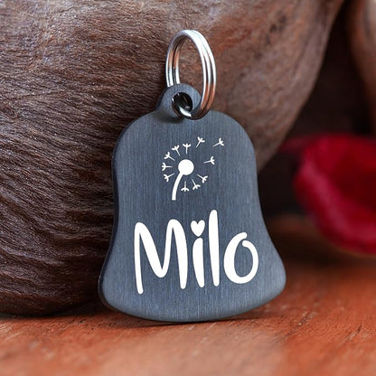 Ultra Joys Cat ID Tag Personalized Pet Tags, Durable Stainless Steel Small Pet - Image 2