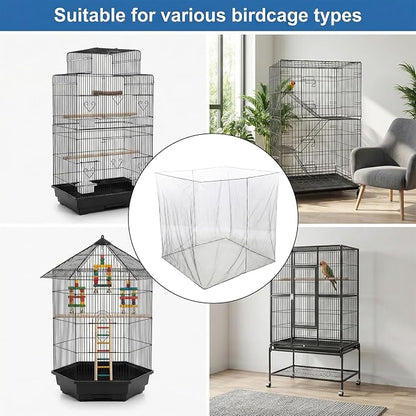 Large Bird Cage Seed Cather - Image 6