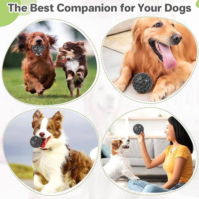 Interactive Squeaky Dog Balls, Dog Toys - Image 6