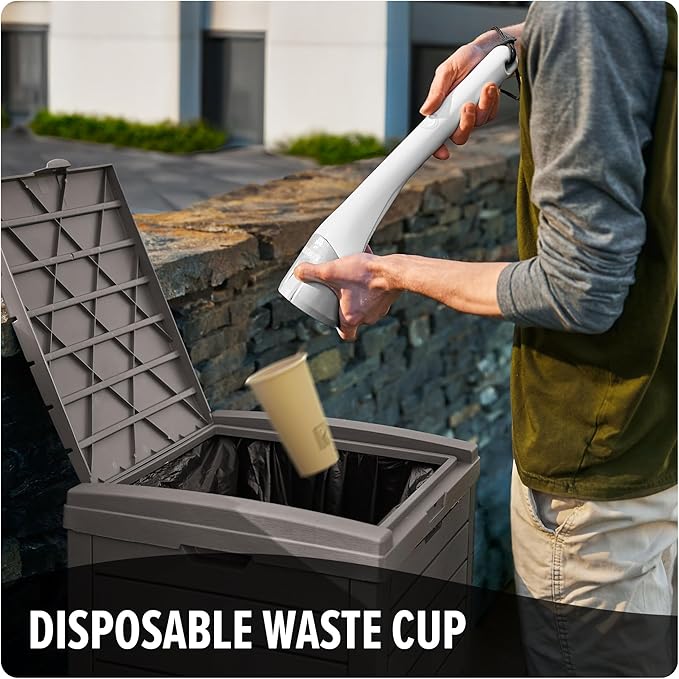 Dirt Devil Dogwalker Pet Waste Vacuum, Portable Handheld Vacuum, No-Contact - Image 4