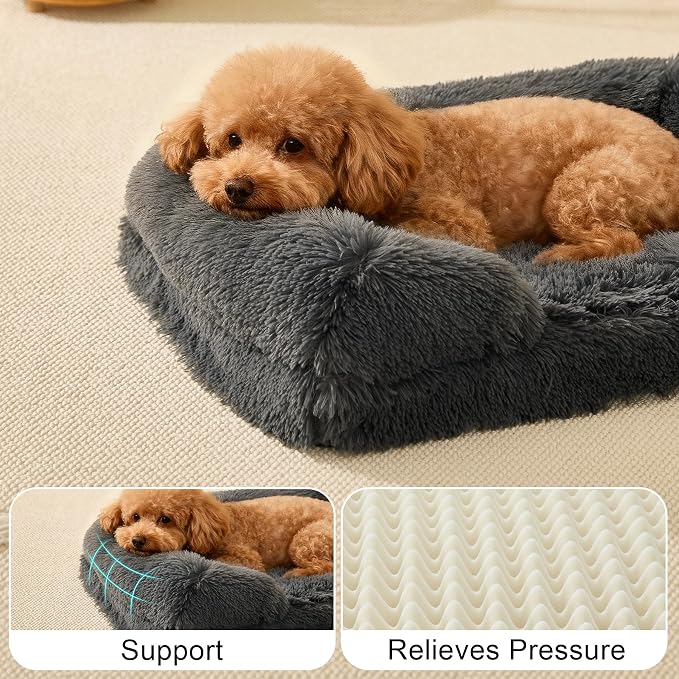 Orthopedic Dog Bed for Medium Dogs of Comfortable Memory Foam Pet Bed - Image 2