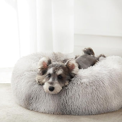WESTERN HOME WH Calming Dog & Cat Bed, Anti-Anxiety Donut Cuddler Warming Cozy - Image 4