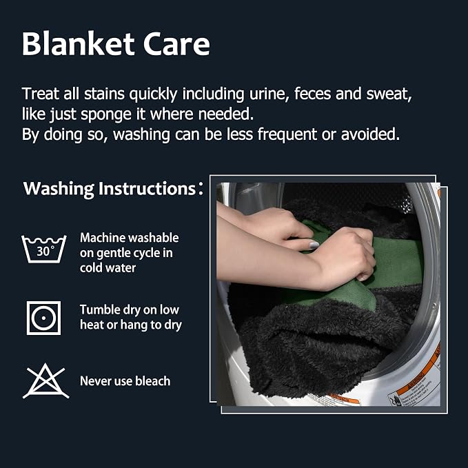 Kritter Planet Waterproof Bed Blanket, Washable Stain Proof Pad Bed Cover - Image 8