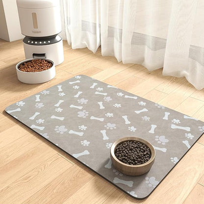 MontVoo Dog Food Mat-Pet Feeding Mat by MontVoo