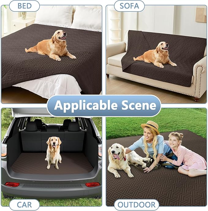 hyha Waterproof Dog Blanket, Soft Dog Bed Cover Pet Blankets, Waterproof Sofa - Image 6