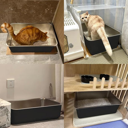 Stainless Steel Cat Litter Box - Image 7