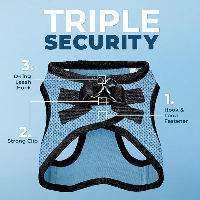 Best Pet Supplies Voyager Step-in Air All Weather Mesh Harness and Reflective - Image 2