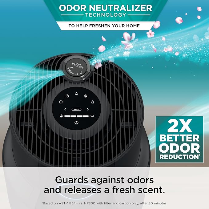 Shark Air Purifier for Home, NeverChange, for Large Room, HEPA-Exceeding Filter - Image 3