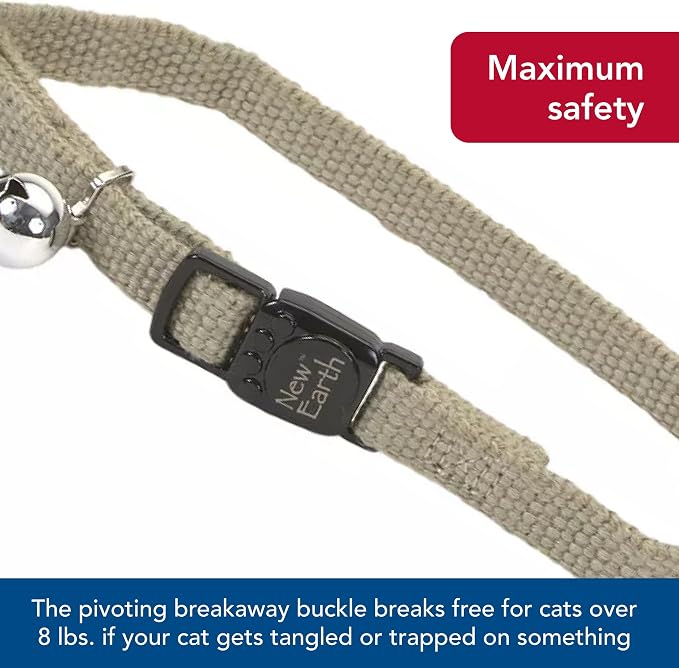 Coastal Pet New Earth Soy Adjustable Breakaway Cat Collar - Image 6