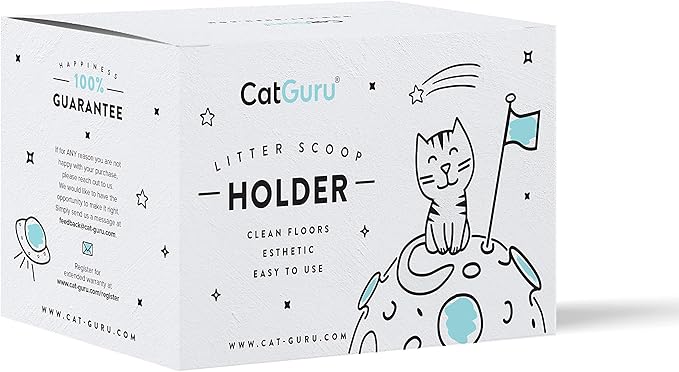 CatGuru Premium Cat Litter Scoop Holder – Heavy-Duty Scooper Storage Caddy - Image 9