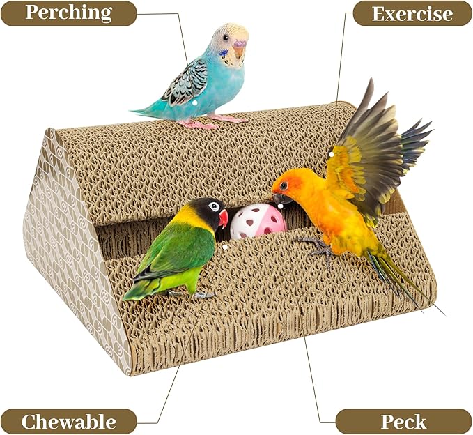 OSWINMART Parrot Cardboard Toy - Image 6