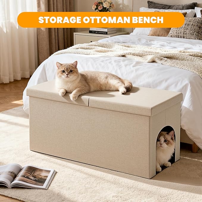 3-in-1 Cat Litter Box Enclosure - Image 4