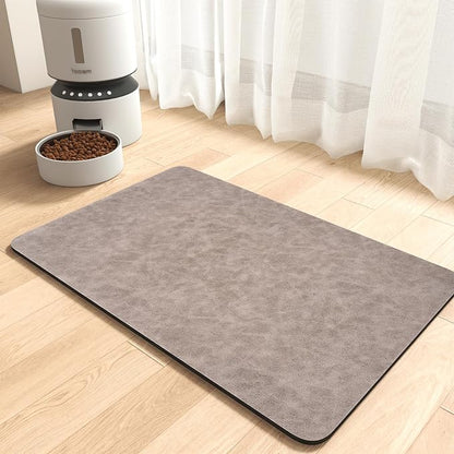 MontVoo-Absorbent Pet Feeding Mat-No Stains Pet Mat by MontVoo