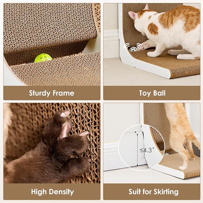 EHEYCIGA Cardboard Cat Scratcher - Image 5