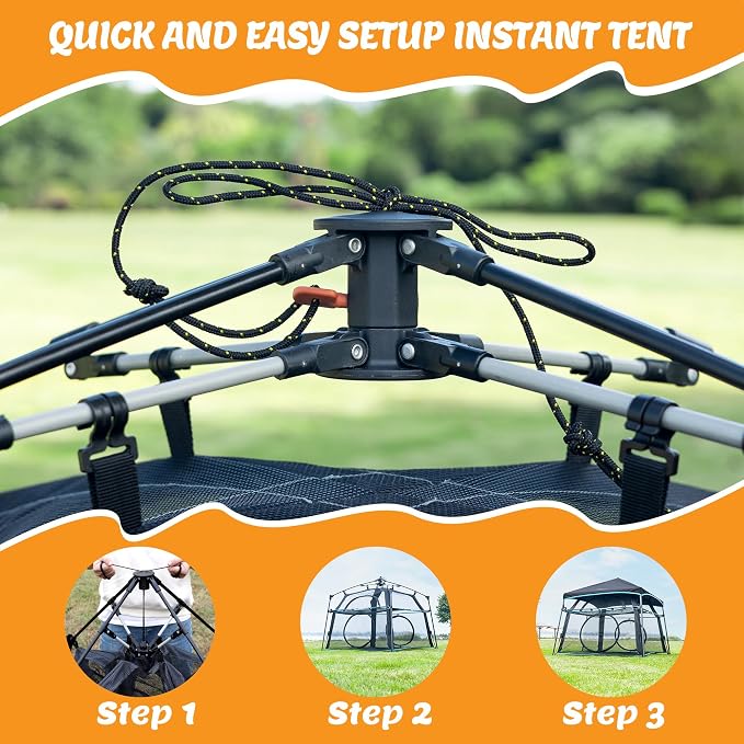 Extra Large Catio Outdoor Cat Enclosure 2-Tier Cat Tent - Image 5
