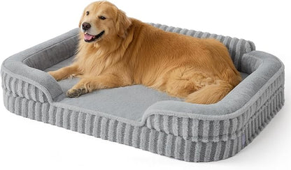 LE SURE Cute XL Dog Beds, Orthopedic Waterproof Dog Bed by Lesure