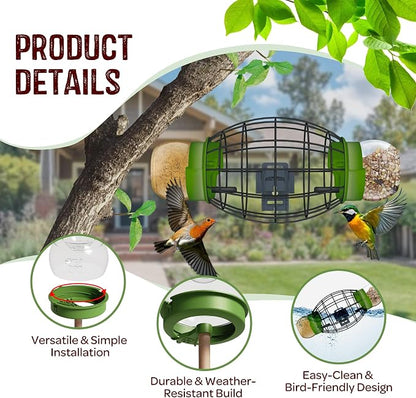 LONA Squirrel Proof Bird Feeding Cage - Image 3