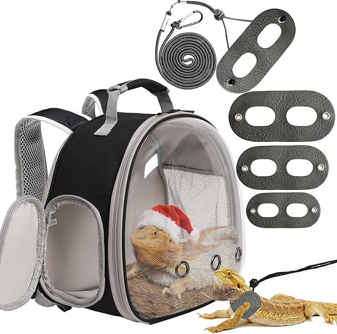 Bearded Dragon Travel Backpack by WEVONIGU