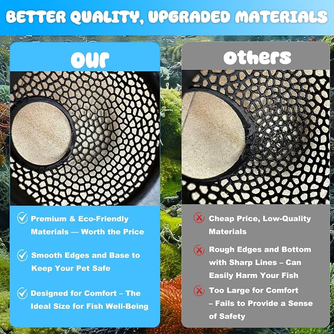 Floating Betta Hide & Shrimp Cave – 3D Printed Aquarium Decor, Feeding Ring & - Image 9