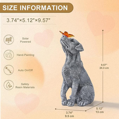Garden Statue Dog Figurine Decor – Outdoor Decoration - Image 3