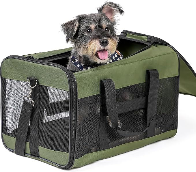 Dog Carrier Soft Sided, Large Cat Carrier by Conlun