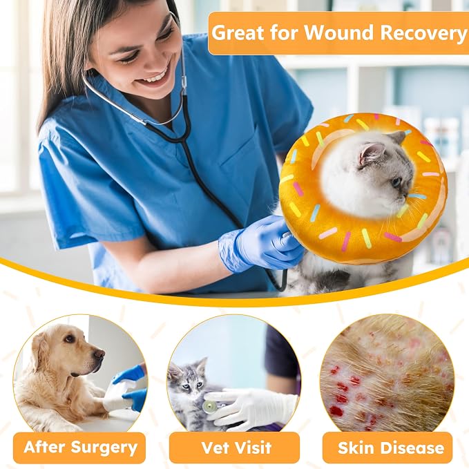 Cat Cone Collar Soft, Cat Recovery Collar - Image 7