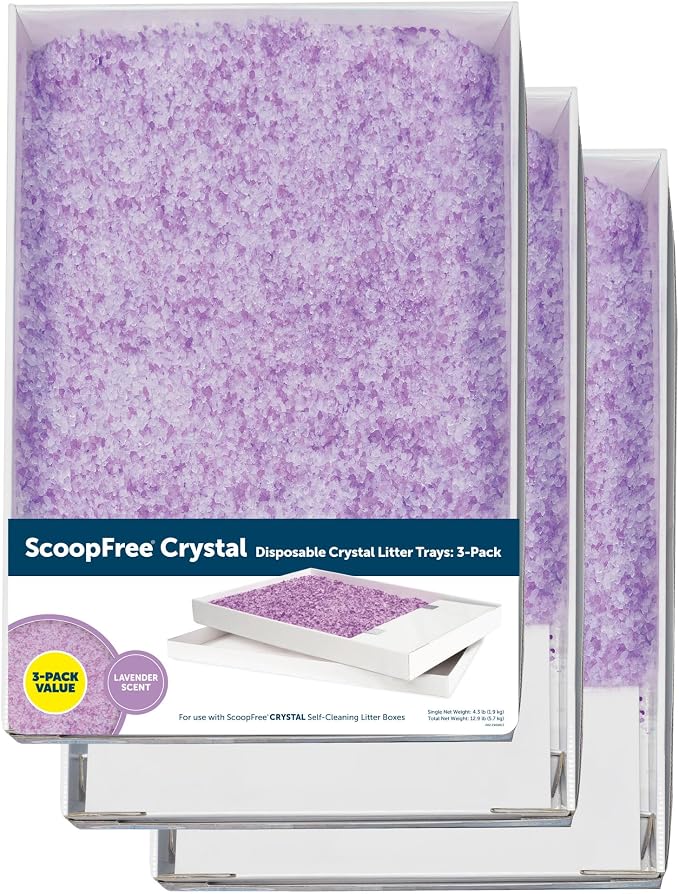 PetSafe ScoopFree Disposable Crystal Cat Litter Tray by PetSafe