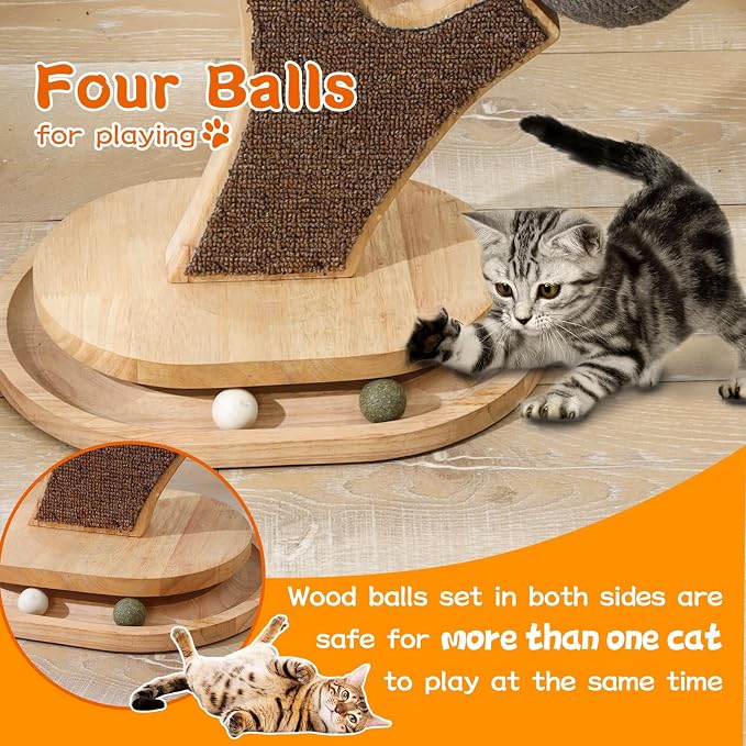 Tree-Shaped Cat Scratching Post - Image 3