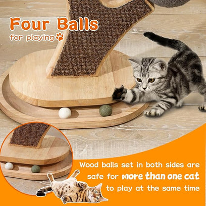 Tree-Shaped Cat Scratching Post - Image 3
