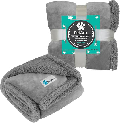 PetAmi Waterproof Dog Blanket for Small Medium Dog Puppy Cat Throw for Couch - Image 8