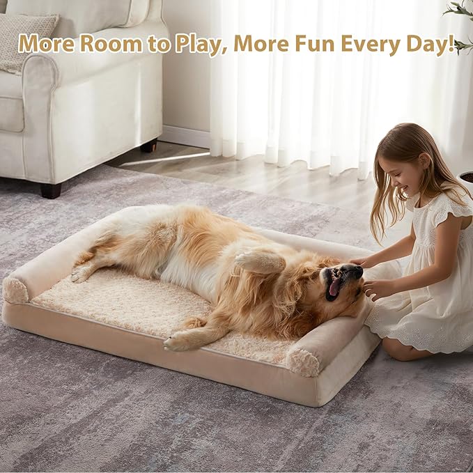 BFPETHOME Dog Beds for Large Dogs, Orthopedic Dog Bed for Medium Large Dogs - Image 4