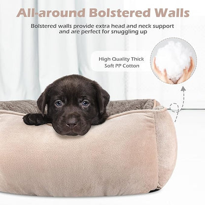 INVENHO X-Large Dog Bed for Large Medium Small Dogs Rectangle Washable Dog Bed - Image 2