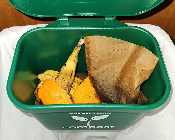 Small Green Compost Bin Container - Image 4