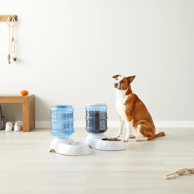 Amazon Basics Large Capacity Automatic Pet Water Dispenser and Gravity Feeder - Image 6