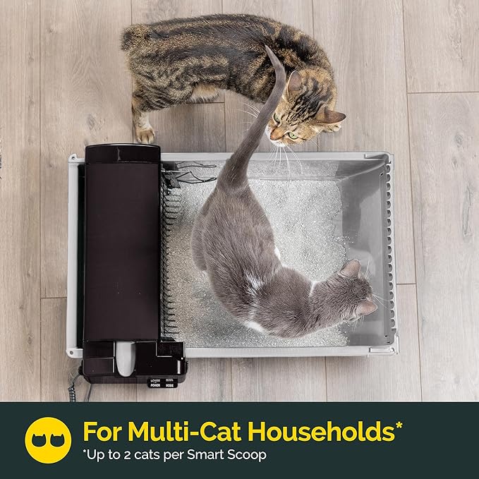 Pet Zone Semi - Self Cleaning Semi Automatic Cat Litter Box - Smart Scoop Cat - Image 9