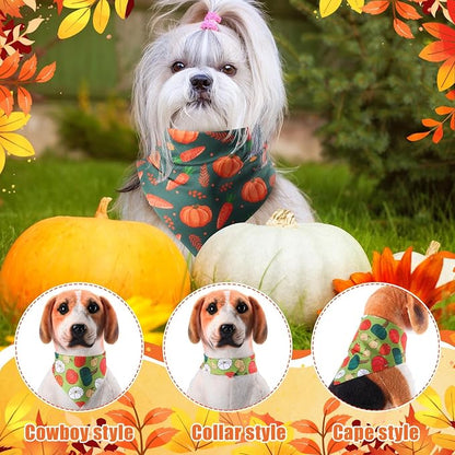 Sanwuta 120 Pcs Thanksgiving Fall Bandanas - Image 4