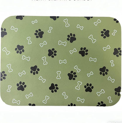 Pet Cat Dog Food Mat Non Slip Mat by EP+Jeans