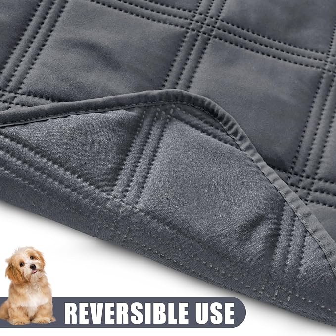 Smiry Waterproof Dog Bed Cover Blanket 52x82, Soft Reversible Pet Blanket - Image 3