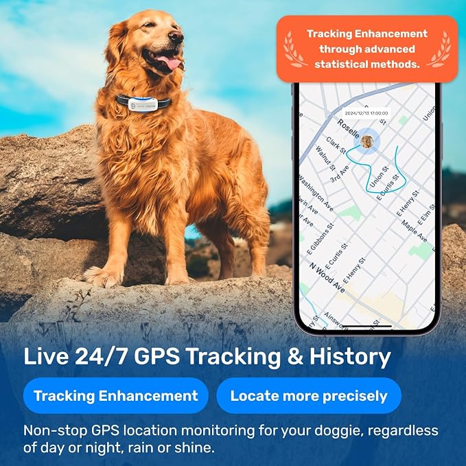 AI GPS Tracker for Dogs, Real Time Location and AI Vet Health Management - Image 8
