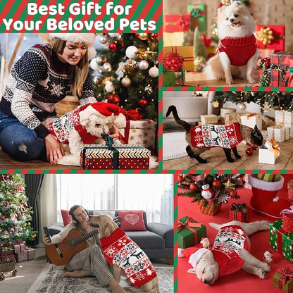 Christmas Dog Sweaters for Small Large Dogs Girl, Soft Warm Pup Dogs Shirt - Image 6
