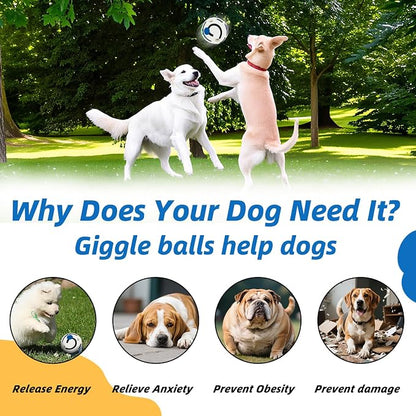 Glow in The Dark Dog Toys Ball, Interactive Dog Ball, Shaking - Image 7