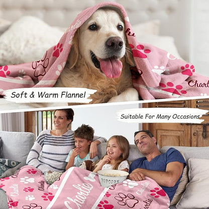 Personalized Dog Blanket, Customized Pet Blankets - Image 5