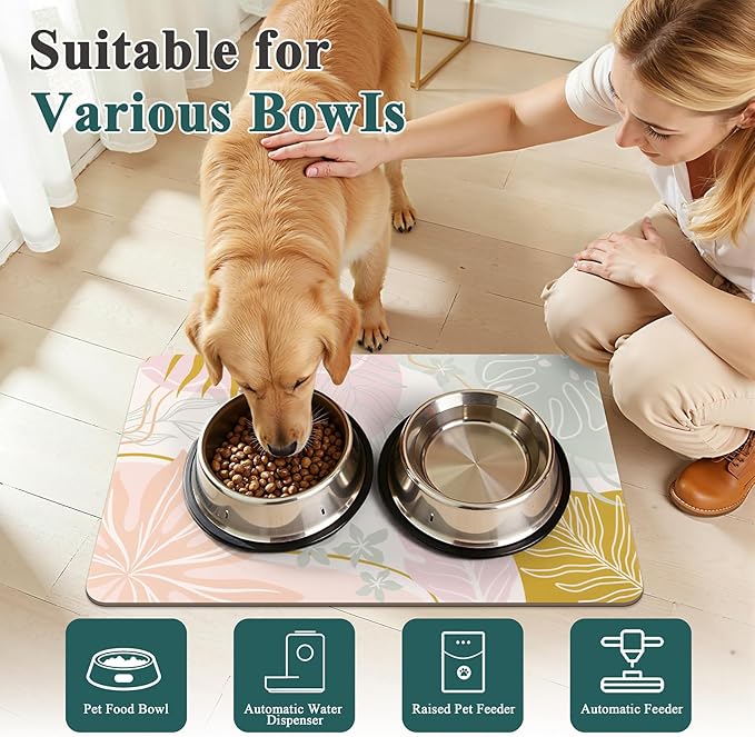 Topotdor Boho Dog Food Mat - Image 7