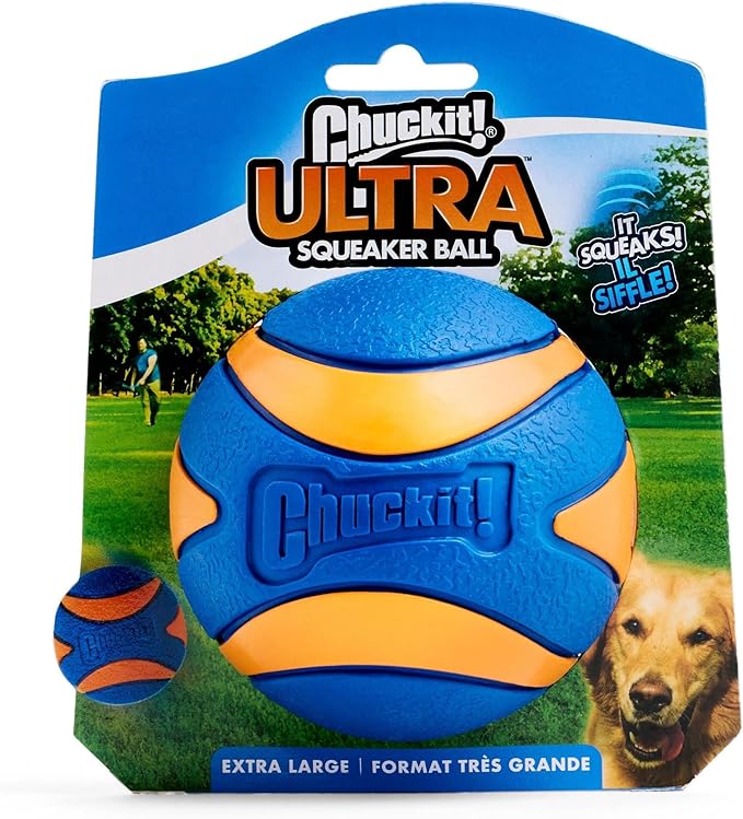 Chuckit Ultra Squeaker Dog Ball by Chuckit