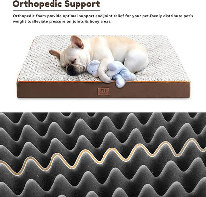 WESTERN HOME WH Medium Dog Bed for Medium Size Dogs, Orthopedic Pet Bed - Image 6